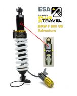 Touratech suspension shock for BMW F800GS Adventure from 2014 Type: Plug & Travel for BMW ESA