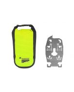 ZEGA Pro2 accessory holder with Touratech Waterproof additional bag "High Visibility", size S