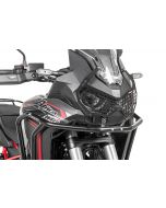 Headlight protector black with quick release fastener for Honda CRF1100L Africa Twin (-2023) "OFFROAD USE ONLY"