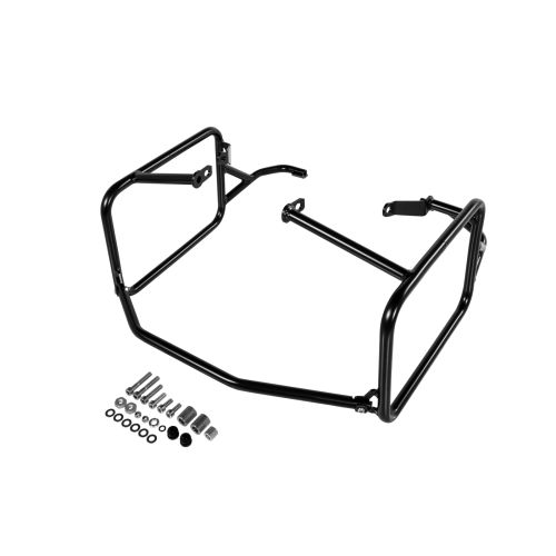 01-414-5560-0 Stainless steel pannier rack, black, for Husqvarna Norden 901, KTM 890 Adventure/ 890 Adventure R/ 790 Adventure / 790 Adventure R
