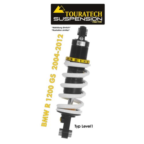 01-044-5860-0 Touratech Suspension *rear* shock absorber for BMW R1200GS* (2004-2012) type *Level1*