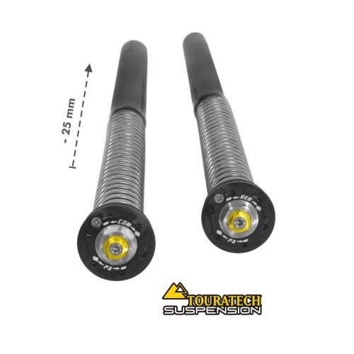 01-402-5890-0 Touratech Suspension lowering Cartridge Kit -25mm for Honda CRF1000L Africa Twin from 2018