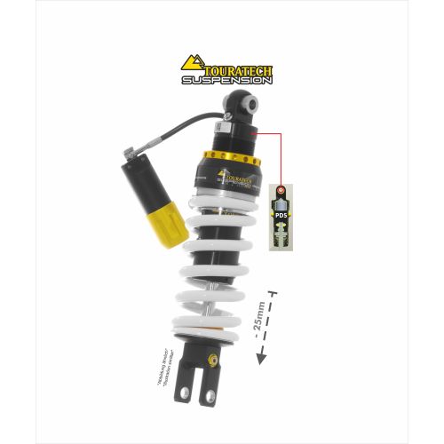 01-401-5866-0 Touratech Suspension lowering (-25mm) for Honda XL 750 Transalp (2023-) Type Level2