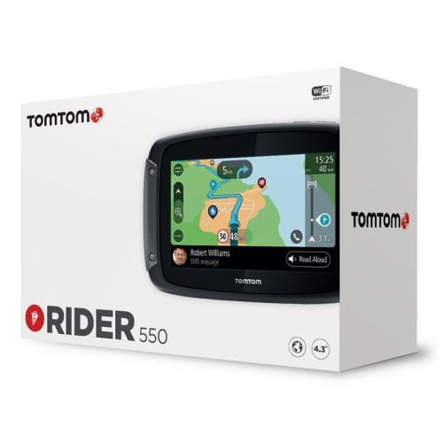 01-060-1470-0 TomTom Rider 550 World, Lifetime global maps