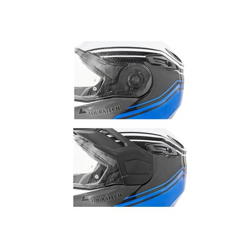 01-500-9229-0 Conversion kit for Touratech Aventuro Traveller visor, transparent incl. screws