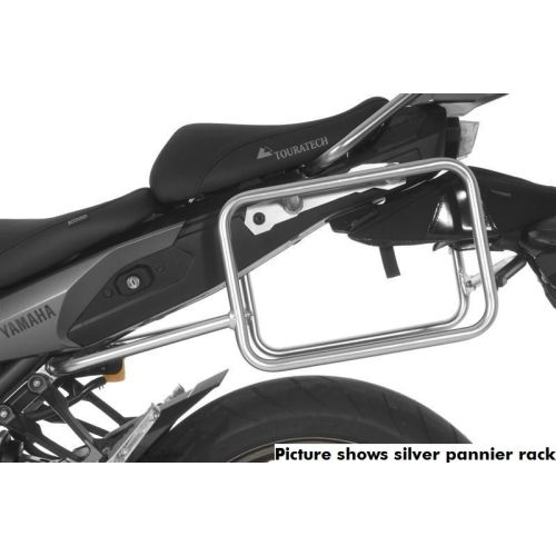 01-630-5560-0 Stainless steel pannier rack, black for Yamaha MT-09 Tracer (2015-2017)