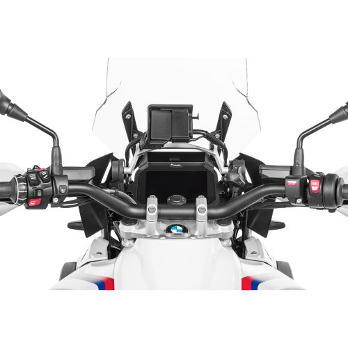 01-037-5176-0 TFT anti-theft, stainless steel, with sun visor for BMW R1250GS/ R1250GS Adventure/ R1200GS (LC) (2017-)/ R1200GS Adventure (LC) (2017-)