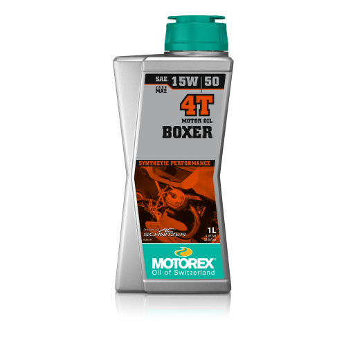 01-400-0166-0 MOTOREX BOXER OIL 4T 15W/50 - 1 Ltr.