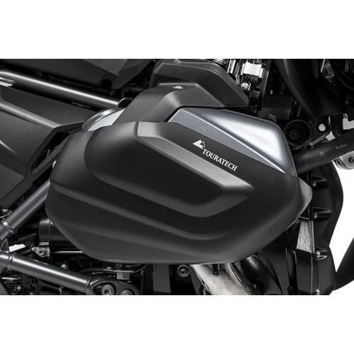 01-037-5132-0 Cylinder protection aluminium black (set) for BMW R1250GS / R1250R / R1250RS / R1250RT
