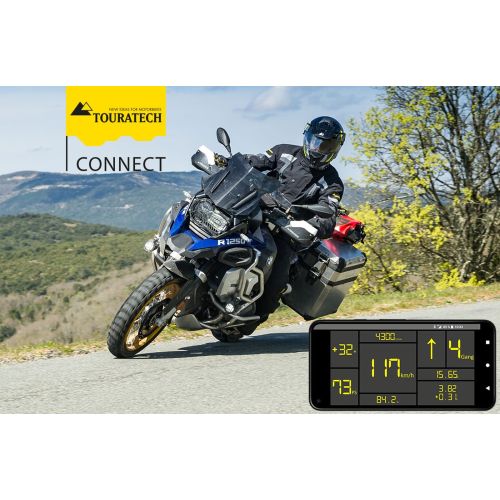 01-092-0010-0 TOURATECH Connect APP inclusive Hardware for BMW R1250GS/GSA/R/RS/RT,  BMW R1200GS/GSA (08/2015-)/R (02/2015-)/RS (all)/RT (08/2014-)