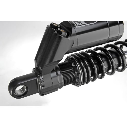 01-423-5866-0 BLACK-T Twin-Shock Set Stage3 with reservoir and length adjustment for Triumph Speed Twin from 2019 onwards.