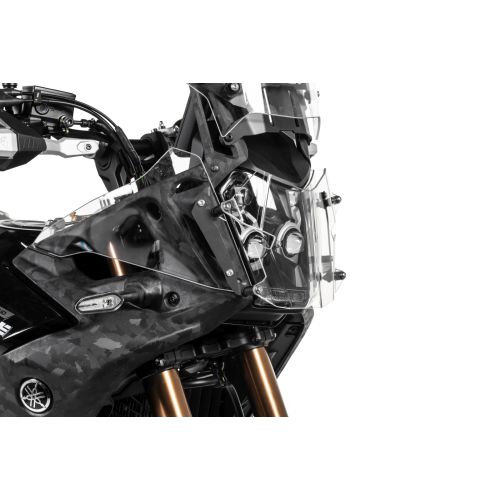 01-632-5091-0 Headlight protector makrolon with quick release fastener for Yamaha Tenere 700 World Raid *OFFROAD USE ONLY*