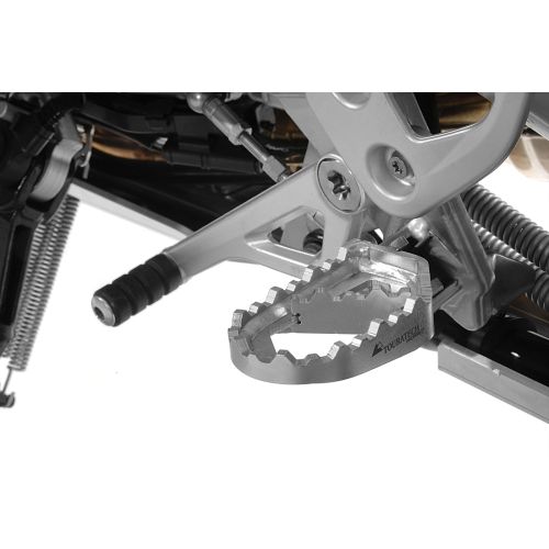 01-045-5315-0 *Works* long-distance foot pegs for BMW R1300GS/ Adventure, R1250GS/ Adventure, R1200GS (LC)/ Adventure (LC), F900GS/ Adventure, F850GS/ Adventure, F800GS(2024-), F750GS