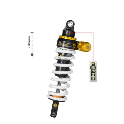 01-632-5865-0 Touratech Suspension lowering -35mm for Yamaha 700 Tenere (2019-2024), Type Level2