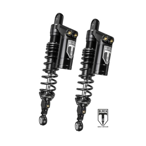 01-423-5866-0 BLACK-T Twin-Shock Set Stage3 with reservoir and length adjustment for Triumph Speed Twin from 2019 onwards.
