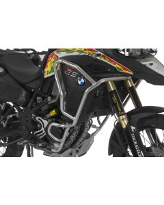 Stainless steel crash bar extension for BMW F800GS Adventure
