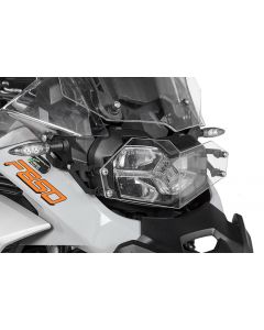Headlight protector makrolon with quick release fastener for BMW F900GS Adventure/ F850GS Adventure *OFFROAD USE ONLY*