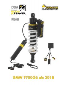 Touratech Suspension "rear" shock absorber for BMW F750GS from 2018 DDA / Plug & Travel
