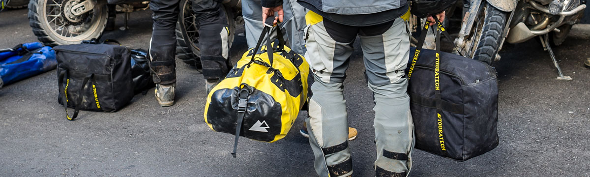 Touratech looks back on a long tradition in the field of soft luggage.