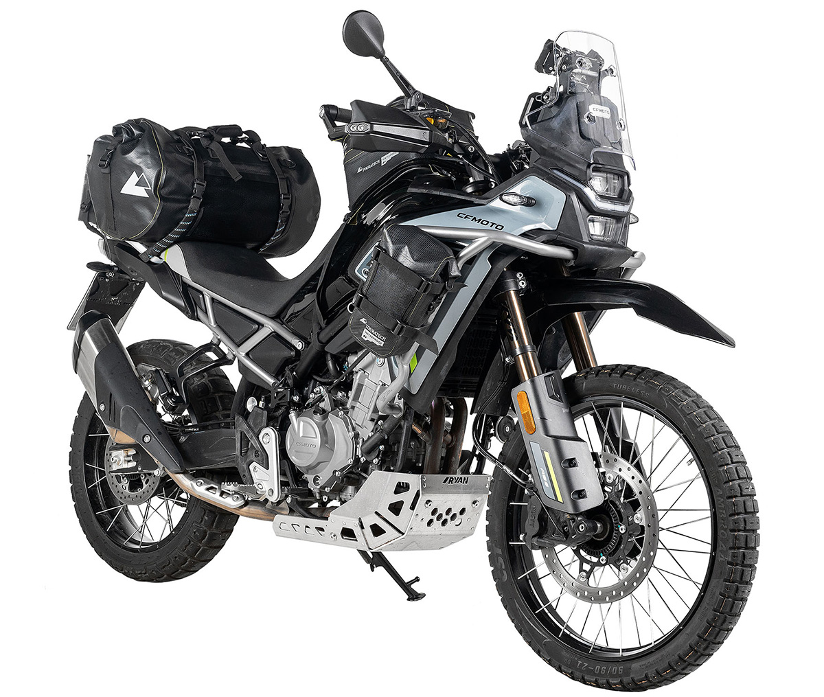 Touratech Suspension: Technical Upgrade for CFMOTO 450MT and 800MT